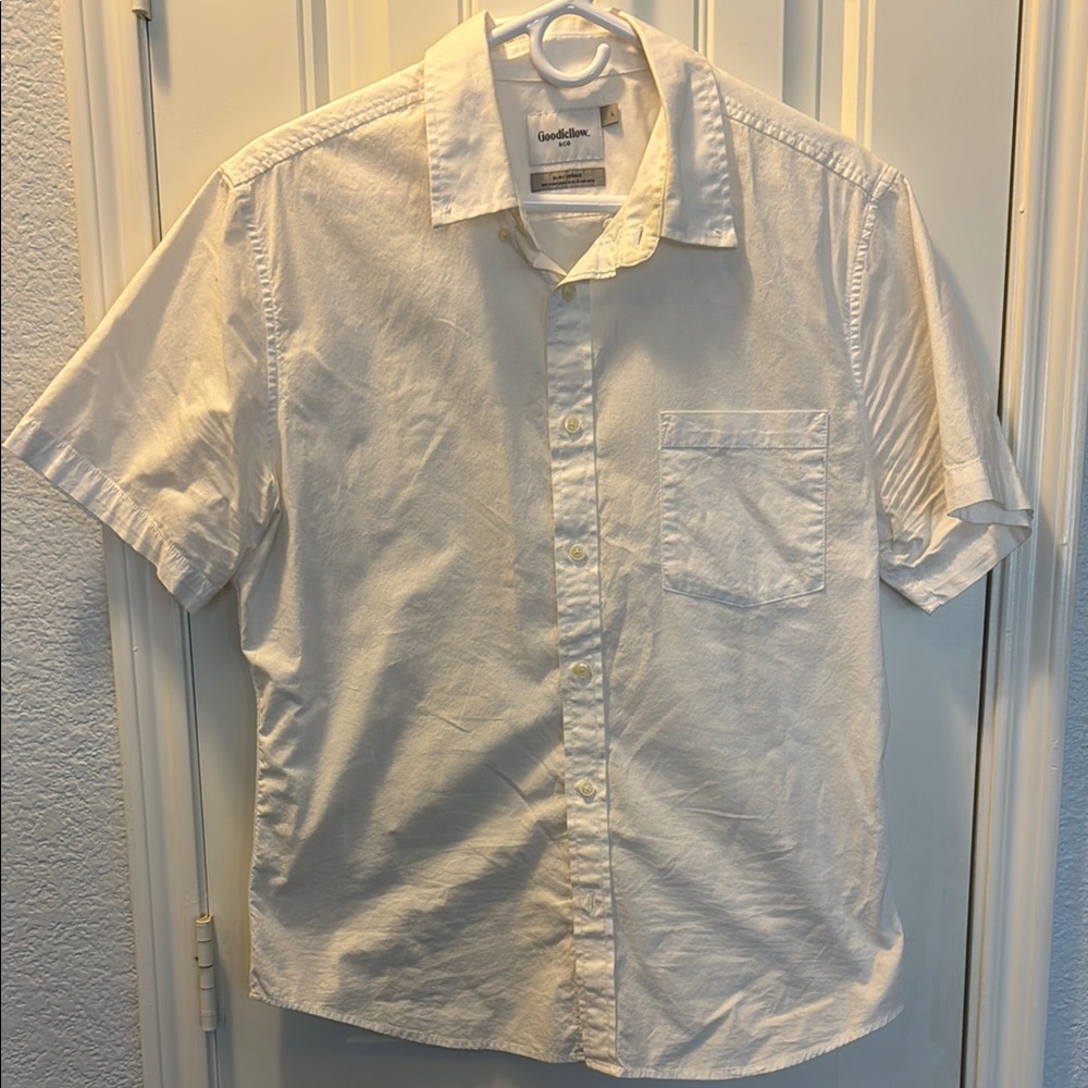 Goodfellow & Co Crisp White Button Down Shirt